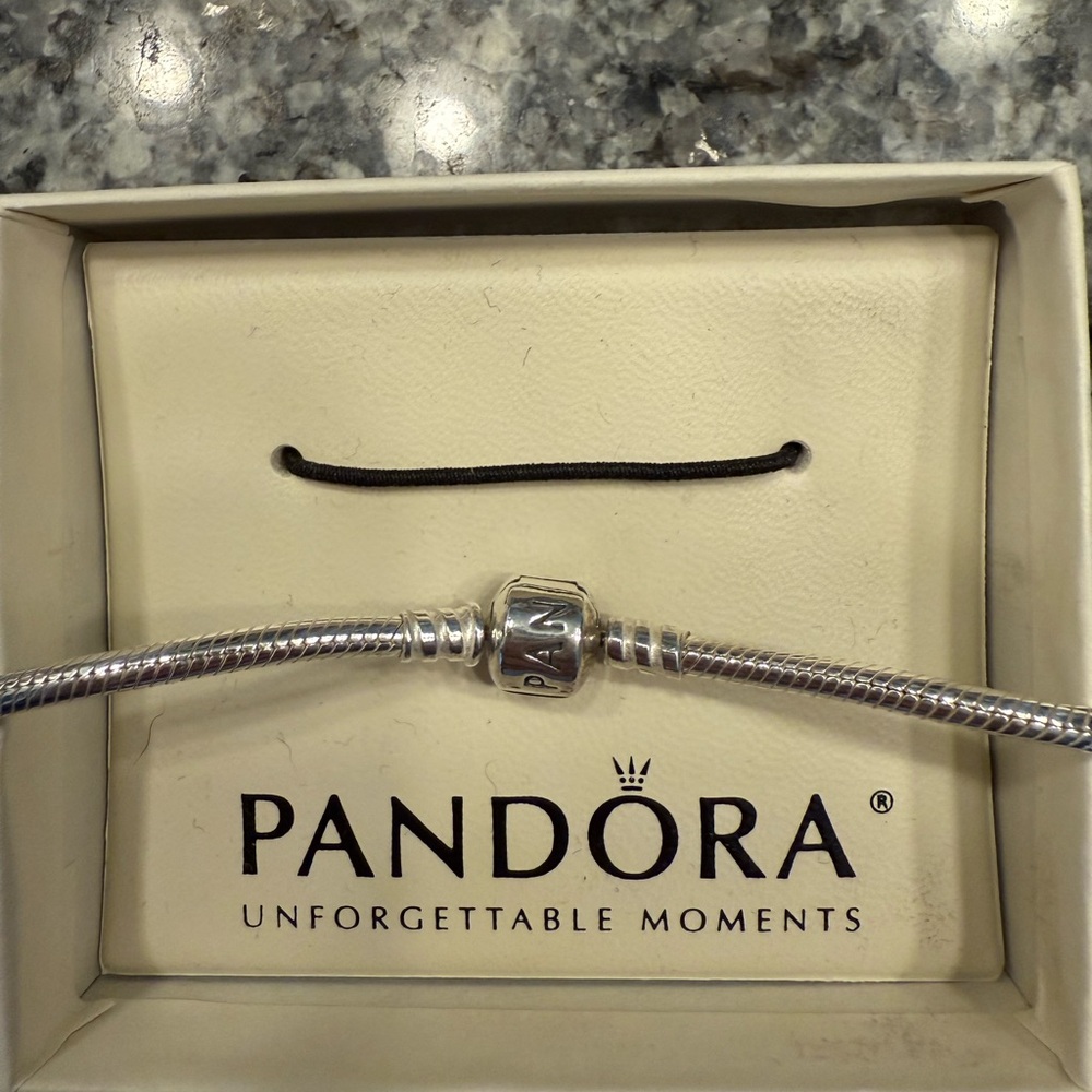 Pandora Silver Necklace Elegant Jewelry